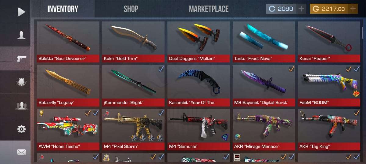Fresh Account with Hot Skins, Great K/D, Batt